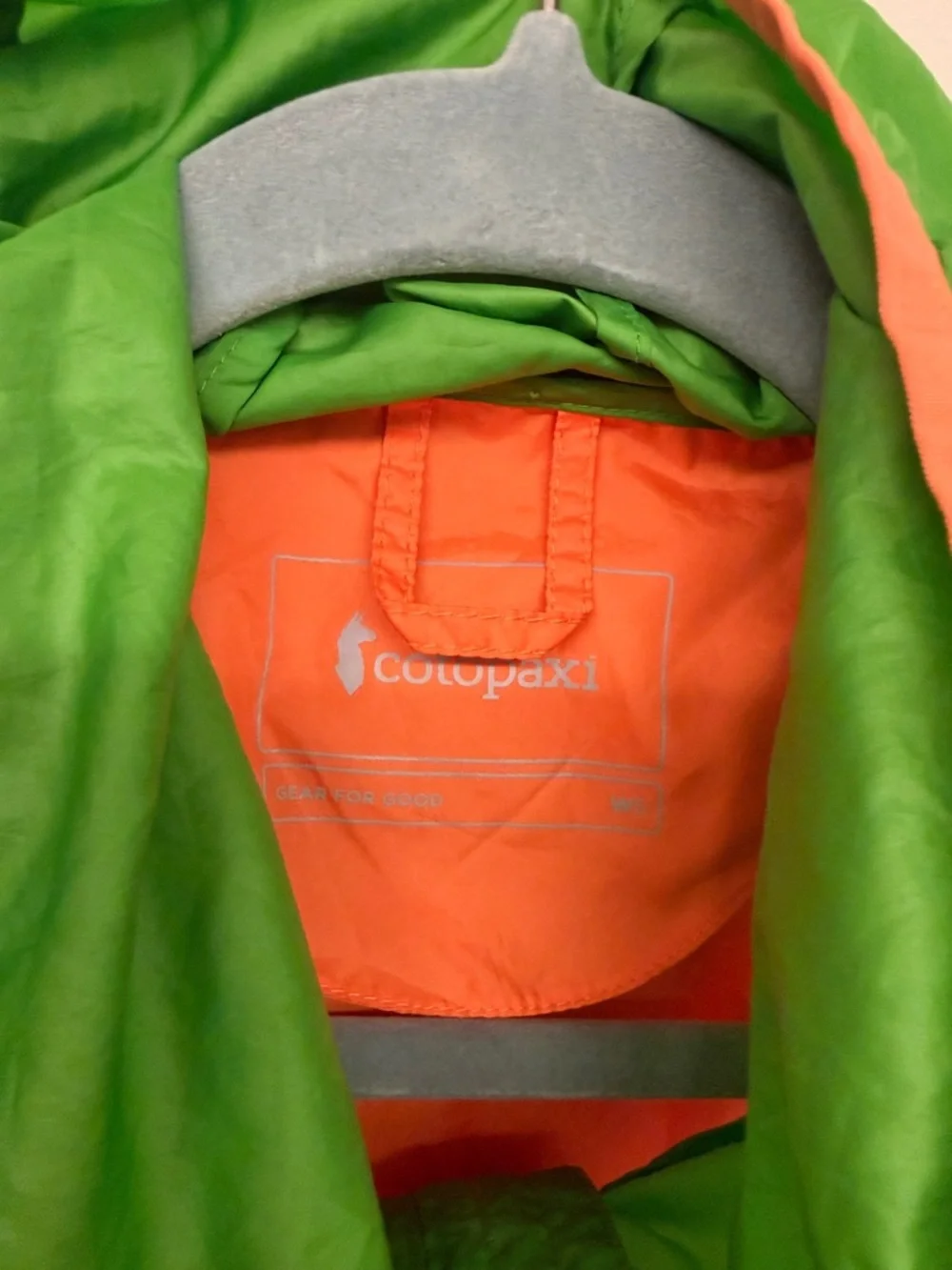 Women’s Cotopaxi Teca Technical Windbreaker Jacket Colorblock Neon Size Small - Picture 2 of 4